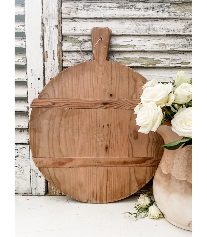 Antique European Wood Bread/Cutting Board - Beautiful Natural Wood